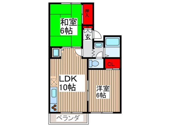 ストークハイツあさまの物件間取画像